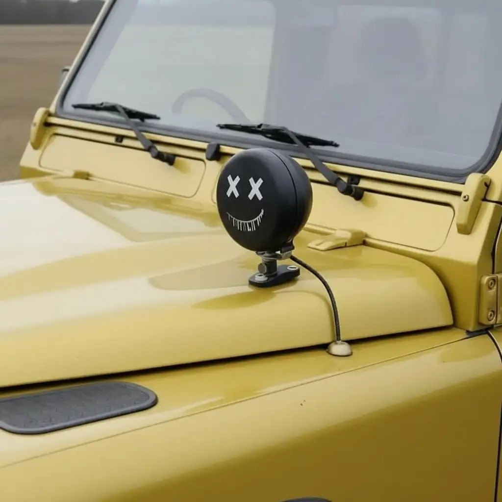 Off Road Led Sis Lamba Kılıfı - Gülen Yüz